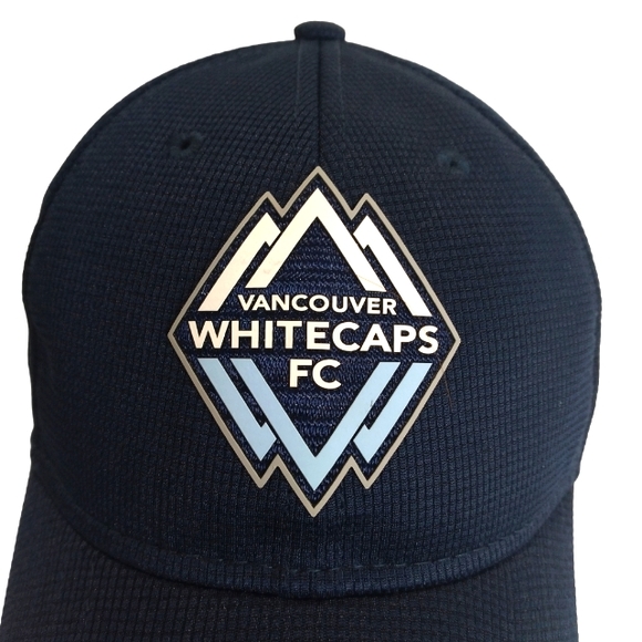 New Era Men's Navy Vancouver Whitecaps FC Team Logo 9TWENTY Adjustable Hat - Picture 4 of 8